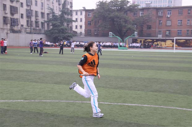 2011郑州五中运动会30*40接力赛